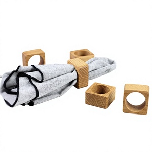 Porta Servilletas de Madera Natural, Moderno, de Lujo, Ecológico y Duradero, para Decoración del Hogar y Restaurantes - Product Image 1