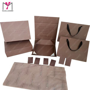 Caja de Cartón Kraft para Pelucas MUYANG, Rectangular, Autoarmable, con Asa, Impresión UV, Logotipo Personalizado, Empaque Comercial - Product Image 6