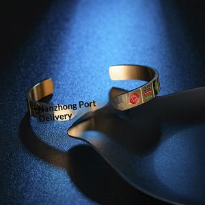 Bracciale Mahjong in Stile Cinese, Design Personalizzato di Tendenza, Trenta Tre Carte, Colore Puro, Carta Vittoriosa con Passeri - Product Image 1