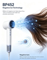 Sèche-cheveux à moteur sans balais ionique haute vitesse 110,000 tr/min 1400-1600W Compact portable de haute qualité avec garantie 1000H