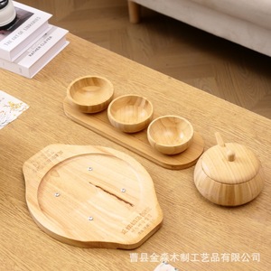Base Ovalada de Madera Maciza para Ollas, Aislante del Calor, para Barbacoa, Cazuelas y Platos Calientes, Juego de 3 Piezas, Solo Lavar a Mano - Product Image 4