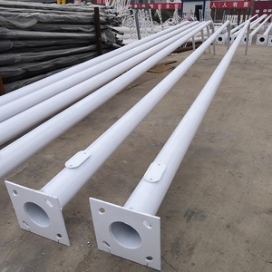 Poteau d'éclairage routier professionnel pour l'éclairage solaire des rues, <span class=keywords><strong>lampadaire</strong></span> de jardin avec CCTV, technologie de poteau intelligent et de balise - Product Image 4