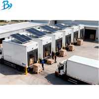 Conteneur frigorifique mobile de 20 pieds alimenté à l'énergie solaire avec unité de refroidissement solaire pour stockage hors réseau