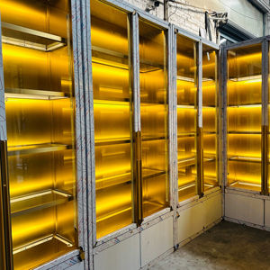 <span class=keywords><strong>Cave</strong></span> à <span class=keywords><strong>vin</strong></span> en acier inoxydable de grande capacité pour whisky et <span class=keywords><strong>spiritueux</strong></span>, meuble de maison pour le salon et la salle à manger, présentation et stockage - Product Image 4