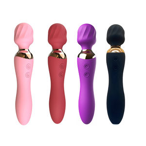 Presa di fabbrica potente vibratore femminile bacchetta massaggiatore 24 modalità a doppia testa vibratore Clit stimolatore giocattoli sessuali per adulti giocattoli sessuali - Product Image 1