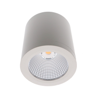Spot LED COB rond à haute luminosité, montage en surface, nouveau, AC, sans scintillement, 10W, en aluminium, pour couloir