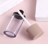 Tube de brillant à lèvres 7 ml à paroi épaisse en ABS avec bouchon à vis, emballage cosmétique vide pour rouge à lèvres liquide DIY, vente en gros de flacons de brillant à lèvres