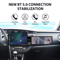 ZWNAV Écran 13,1''+12,3'' pour Toyota Auris 2013-2018 Android 15 Carplay Autoradio DSP GPS Multimédia Stéréo 4G WiFi OEM