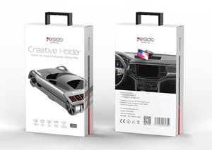 Support mobile en silicone pour voiture, carte de numéro de stationnement <span class=keywords><strong>temporaire</strong></span>, support de téléphone pour 4 à 6 pouces - Product Image 6