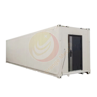 Armoire de culture verticale d'orge de fraises 40 Hq hydroponique, conteneur d'expédition ferme pour laitue