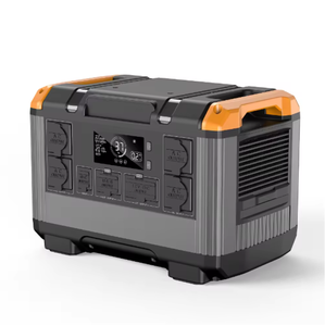 AC Outlet <b>Rechargeable</b> Solar Energy Generator 2400W Outdoor Camping Portable Emergency 220V Home Backup Power Station T20 Lifepo - Product Image 1