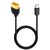 Câble de charge rapide USB C vers connecteur mâle XT60, pour voiture RC, bateau, modèle FPV, cordon de charge d'urgence pour batterie