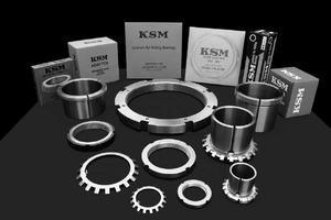 Adaptateur conique japonais, manchon de retrait, écrous de blocage, rondelle de blocage pour roulements à rouleaux à petit diamètre d<50mm - Product Image 2