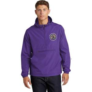 INK STITCH Hombres Jst66 Custom Bordado Logo Pullover Parka personalizada con características empacables y textos - Product Image 2