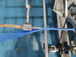 Máquina de fabricación de cuerda de papel <span class=keywords><strong>Kraft</strong></span> de doble estación, máquina de torsión para cuerda ecológica - Product Image 3