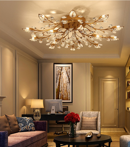 Yw-hiện đại sang trọng pha lê trần ánh sáng IP65 LED sáng tạo mô hình hoa cá nhân sắt thiết bị chiếu sáng cho phòng ngủ khách - Product Image 4