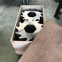 Couteau de cuisine à double lame pour déchiqueter, sélection rigoureuse des matériaux, pour palettes en bois et meubles