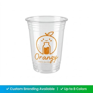 Bicchieri Monouso in PET Trasparente con Coperchi per Bevande, 16 oz, Confezione in <span class=keywords><strong>Plastica</strong></span> a Parete Singola per Caffè Freddo, Succhi, Acqua da Asporto - Product Image 2