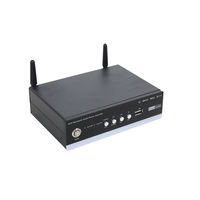 Amplificateur Récepteur WiFi Bluetooth 2x60W 2 Canaux 4 Ohms Amplificateur de Puissance Audio Numérique avec Entrée USB AUX