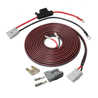 Kit de câblage double batterie, câble 6m 8AWG, connecteur rapide 50A, connecteur d'alimentation gris à courant élevé avec porte-fusible MAXI