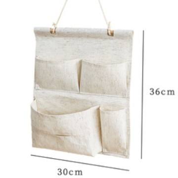 กระเป๋าแขวนกล่องทิชชู่แบบสี่ช่อง ขนาด 30 ซม. x 36 ซม.