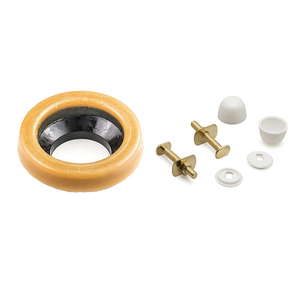 Kit d'installation de toilettes écologiques à anneau de cire, design moderne 3D, pour hôtels et salles de bain, installation facile et économique - Product Image 4