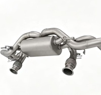 Sistema de Escape Catback RVE para Audi R8 V10 5.2L, Tubos Rectos de Acero Inoxidable sin Válvulas, Nuevo Diseño de Doble X-Pipe, Piezas de Rendimiento Automotriz