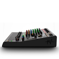 Depusheng G80 Table de mixage audio numérique professionnelle 8 canaux Console de mixage DJ