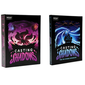 Juego de Mesa Casting Shadows: La Expansión Tormenta de Hielo, 2 Jugadores, Magnético, Divertido, Juego de Fiesta para Mayores de 14 Años - Product Image 1