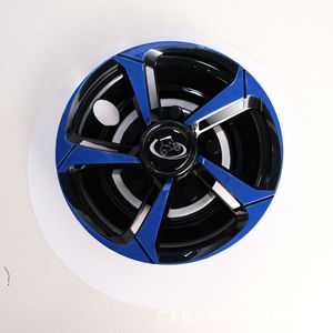 Tapacubos Negros de 8 Pulgadas para Carros de Golf EZGO y ClubCar, Juego de 4 Piezas, Material ABS y Acero, de Fácil Instalación - Product Image 1