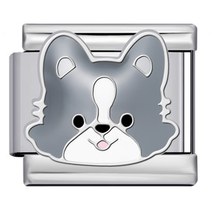 Dễ thương Y2K phim hoạt hình con chó động vật tự làm quyến rũ Vòng đeo tay liên kết phù hợp với 9mm ý phụ nữ người đàn ông đàn hồi đồ trang sức làm hạt phụ kiện Quà Tặng - Product Image 3