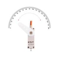 Servomoteur numérique micro à engrenages métalliques KST X08H V6.0 HV 2.8Kgf.cm 0.09sec 8mm sans noyau pour pièces d'avion RC, planeur DLG F3K F5K