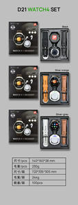นาฬิกาสมาร์ทวอทช์ D25 Watch 4 <span class=keywords><strong>Pro</strong></span> ขายส่งจากโรงงาน หน้าจอ IPS แบตเตอรี่ใช้งานได้ 4 วัน ติดตามการนอนหลับ ดีไซน์สาย 3 แบบ ซิลิโคน กันน้ำระดับ IP67 - Product Image 5