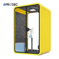 Cabine vocale personnalisée pour réunions et bureaux professionnels