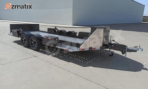 Remolque para Autos de Carreras Ozmatix Ligero de Alta Calidad, <span class=keywords><strong>Carga</strong></span> Máxima de 3001 kg, Elevación Ajustable, Tamaño 6640x2540 mm, Certificado CE, ADR y DOT - Product Image 2