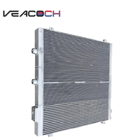 Intercambiador de Calor de Aluminio para Compresor de Aire de Tornillo, Rendimiento Estable, Piezas de Repuesto para Refrigeración Industrial