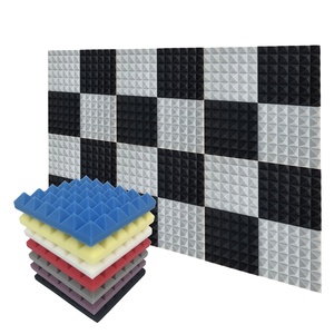 Hoja de paneles de espuma acústica de sonido clásico de salida de fábrica para oficina - Product Image 1