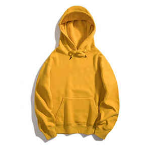 Sudadera con Capucha para Hombre 100% Algodón, Felpa Francesa Gruesa, Personalizada, Talla Grande, Diseño Sólido, Impresión Serigráfica para Otoño - Product Image 3