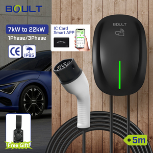 Boîte de charge murale pour véhicule <span class=keywords><strong>électrique</strong></span> Commutateur simple/<span class=keywords><strong>triphasé</strong></span> 32A / 16A, prend en charge Wi-Fi, <span class=keywords><strong>prise</strong></span> de protection IP65 Type 2 - Product Image 4