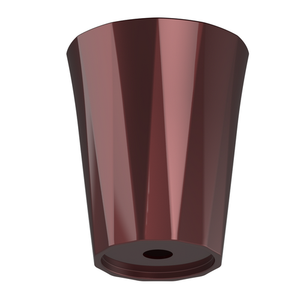 Maceta de plástico duradera F191L con platillo, decoración ecológica para el hogar y el jardín para orquídeas, otras plantas, Agujero ligero y de drenaje - Product Image 2