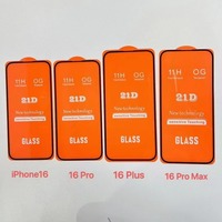 Protection d'Écran en Verre Trempé 11H 21D à Couverture Intégrale à Prix Bas pour iPhone Series et Redmi Note 15 Pro