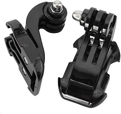Junnx 1pcs J-Hook Buckle Mount Adapter J Hook Clip Helmet Mount Action & Sports Camera Accessory for GoPro Hero 2 3 3+ 4 5 6 7 8