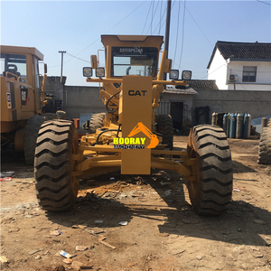 รถเกรดเดอร์มือสอง Caterpillar 140H รุ่น 140g 140K น้ำหนัก 14 ตัน นำเข้าจากสหรัฐอเมริกา ระบบไฮดรอลิกขนาดกลาง รถขุดตีนตะขาบ พร้อมเครื่องยนต์ เกียร์ และปั๊ม ขาย - Product Image 2