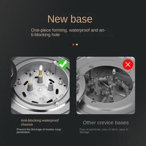 Estufa de Gas Doble de Acero Inoxidable de 10 mm de Espesor, Gas Natural, Temporizador, Antiobstrucción, Anticontaminación por Aceite, Eficiente Energéticamente - Product Image 4