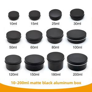 Алюминиевые банки с черной резьбой - Product Image 3