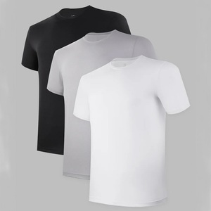 Tốt Nhất Bán Tre Rắn Crew Cổ Tùy Chỉnh T Áo Sơ Mi Crewneck Đồng Bằng Người Đàn Ông Của T-Shirts Thiết Kế Áo Sơ Mi Áo Sơ Mi Cho Nam Giới - Product Image 3
