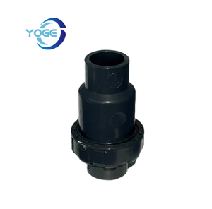 योज yg05001 उच्च गुणवत्ता वर्ग <span class=keywords><strong>pvc</strong></span> ऊपर स्विंग चेक वाल्व पानी की आपूर्ति के लिए उच्च दबाव एनीसी गोंद सॉकेट - Product Image 2