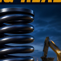 Rig de compression robuste pour excavatrices, grues, chargeuses et engins de construction