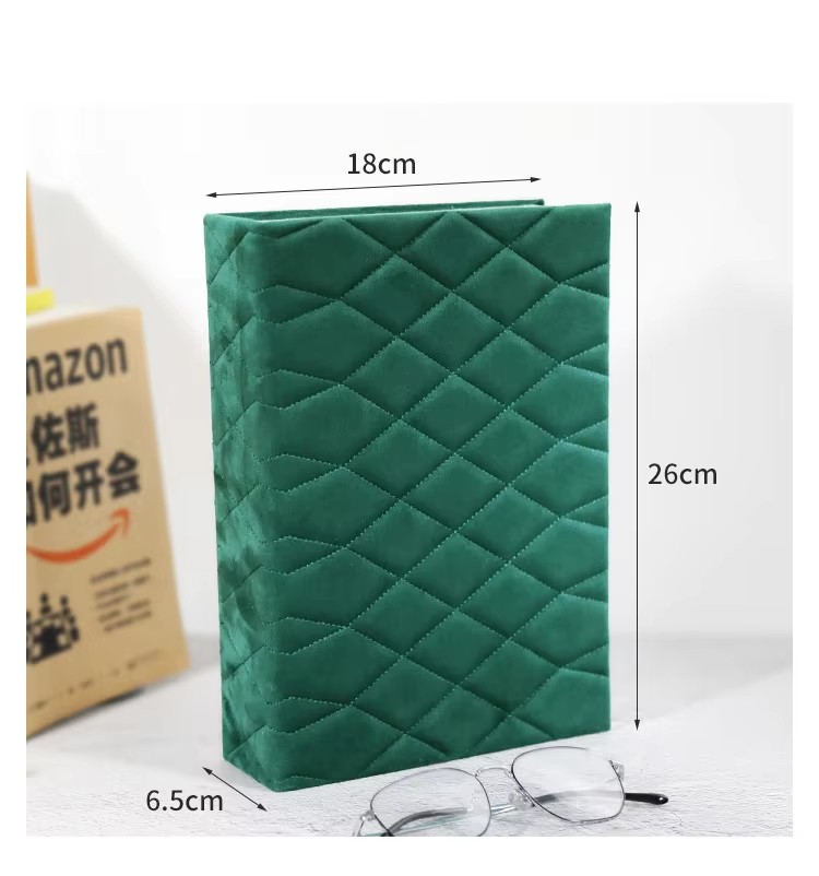 book shaped jewelry packaging box