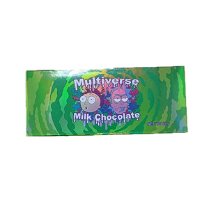 Box Mushroom Bar Packaging Boxes Holographic Milk Shrooms Chocolate Bar Packing Ricky And Morty Chocolate Box